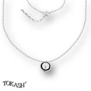 Silver necklace 701245