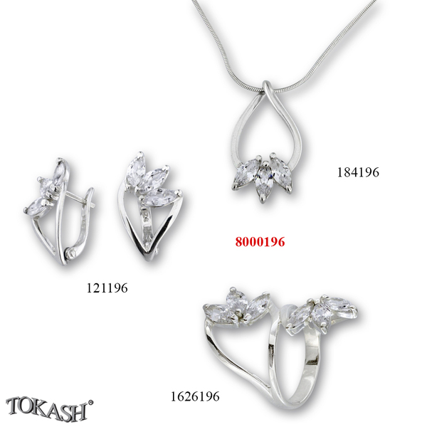 Medium silver set 8000196