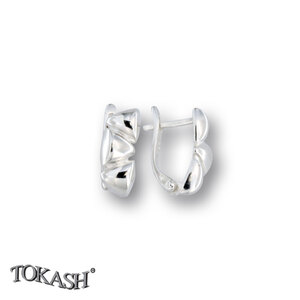 Silver Earings stones 133208