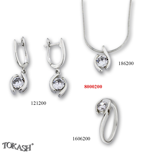 Medium silver set 8000200