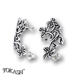 Silver earrings without stones - Silver Earings stones - 136337
