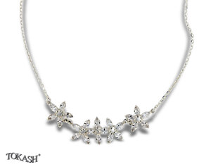 Silver necklace 701066