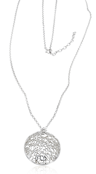 Silver necklace 701342