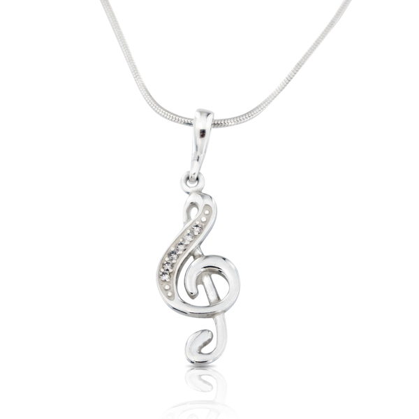 silver pendant stone 186730
