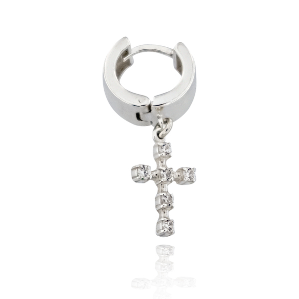 Silver Earings stones 126351