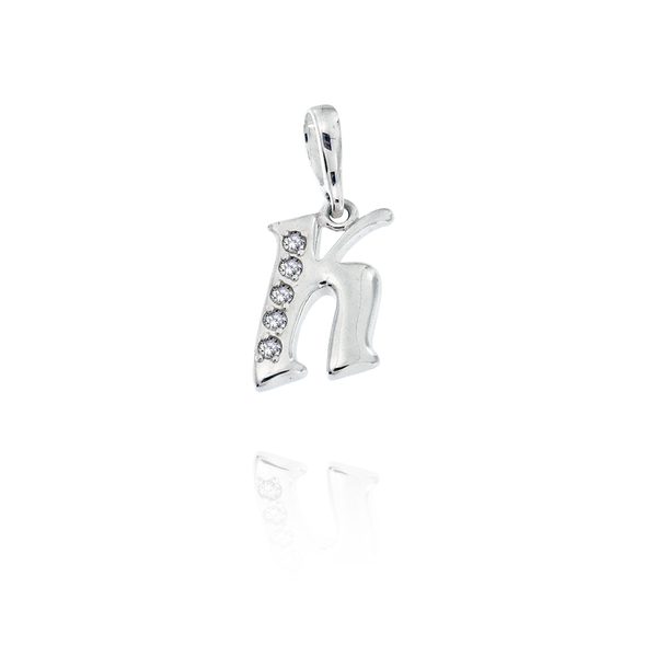 silver pendant stone 186744