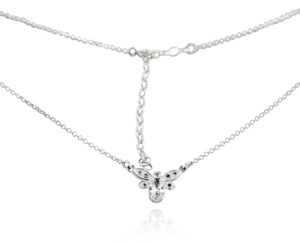 Silver necklace 701297