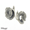 Silver earrings without stones - Silver Earings stones - 136093