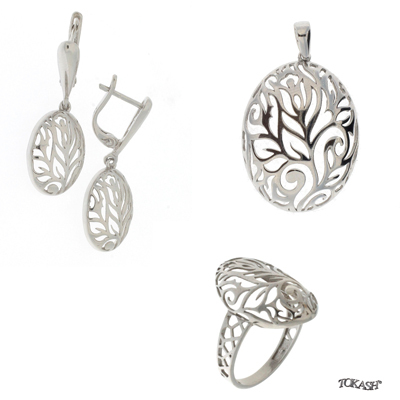 Medium silver set 8000080