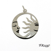 Silver pendants without CZ - 603021