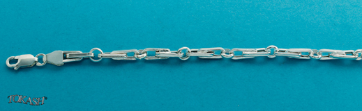Silver necklace 708095