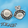 Earrings with pearls 115904