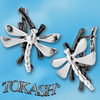 Silver earrings without stones - Silver Earings stones - 136914