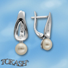 Jewellery with pearls - Earrings with pearls - 115950