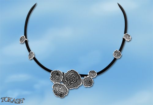 Silver necklace 700944.1