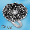 Silver rings with CZ - 1586025