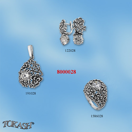 Medium silver set 8000028