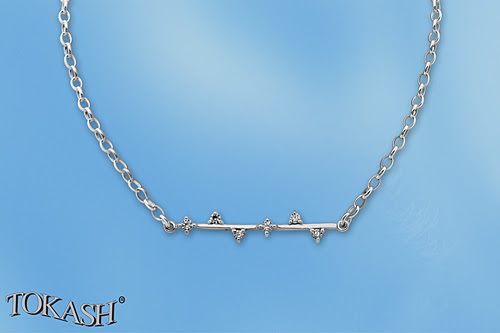 Silver necklace 700032