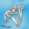 Silver rings with CZ - Silver ring stones - 1625255