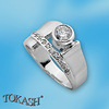 Silver rings with CZ - Silver ring stones - 1615258