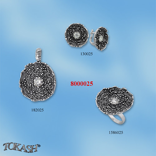 Medium silver set 8000025