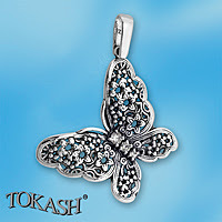 silver pendant stone 176599