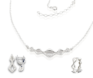 Silver sets - Large set with necklace - 8001261