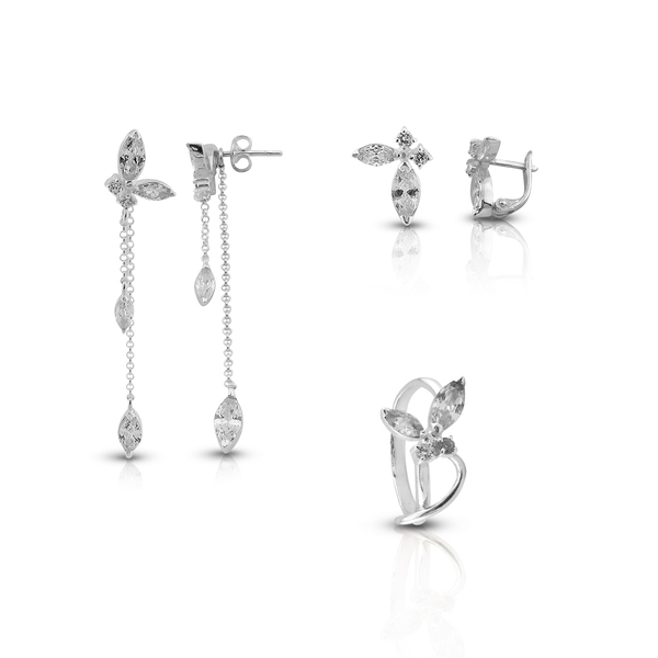 Medium silver set 8000466