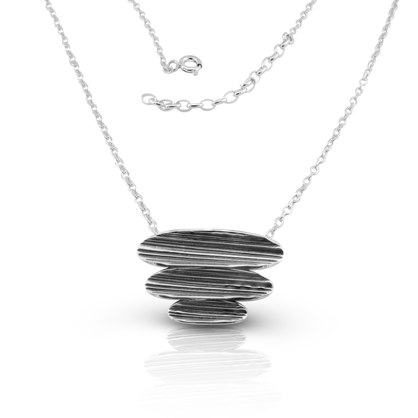 Silver necklace 701544