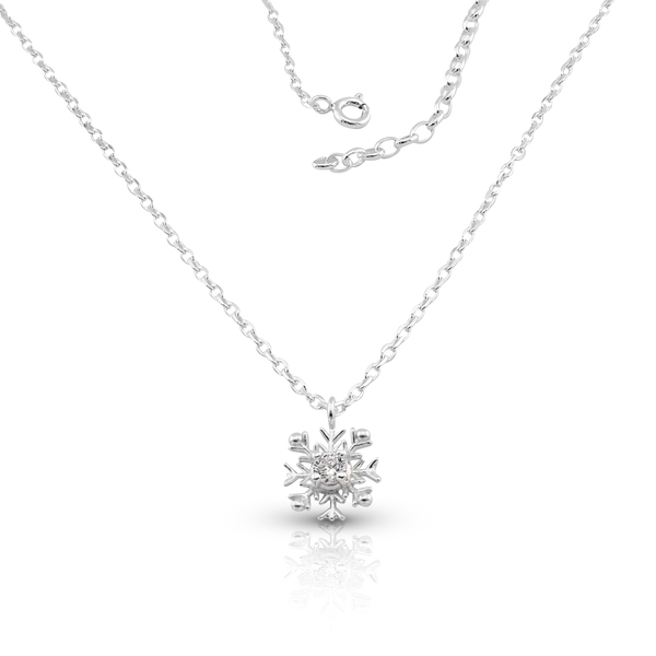 Silver necklace 701538