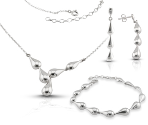 Silver sets - Large set with necklace - 8001445