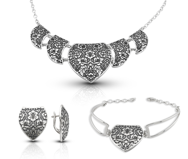 Large set with necklace 8000455