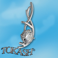 silver pendant stone 184470