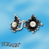 Jewellery with pearls - Earrings with pearls - 115869