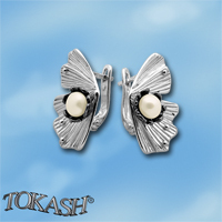 Earrings with pearls 115872.1