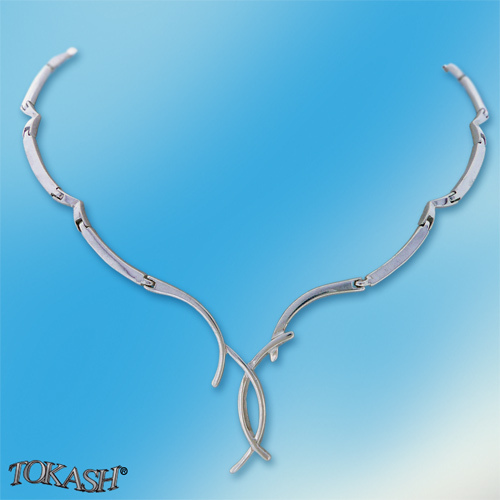 Silver necklace 700118