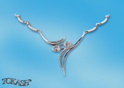 Silver necklace 700157