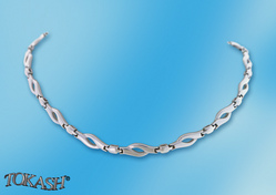 Silver necklace 700093