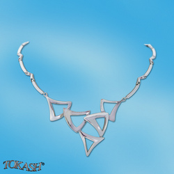 Silver necklace 700670