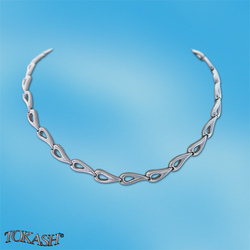 Silver necklace 700067