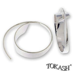 Silver earrings without stones - Silver Earings stones - 136300