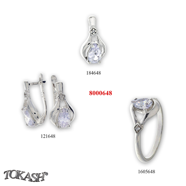 Medium silver set 8000648