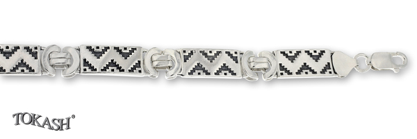 Silver bracelet 201201