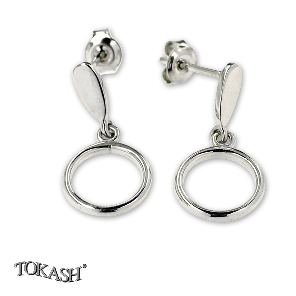 Silver Earings stones 111121