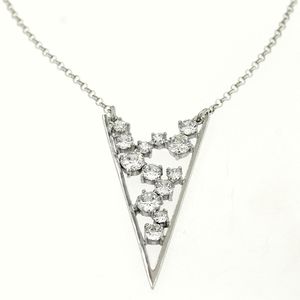 Silver necklace 701119