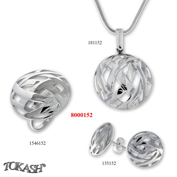 Medium silver set 8000152