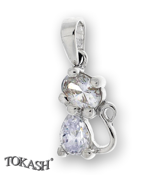 silver pendant stone 184662