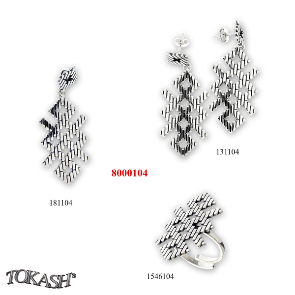 Medium silver set 8000104