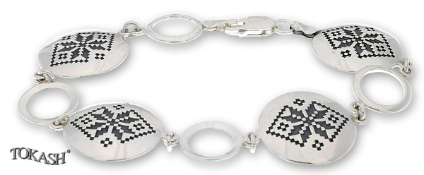 Silver bracelet 201101