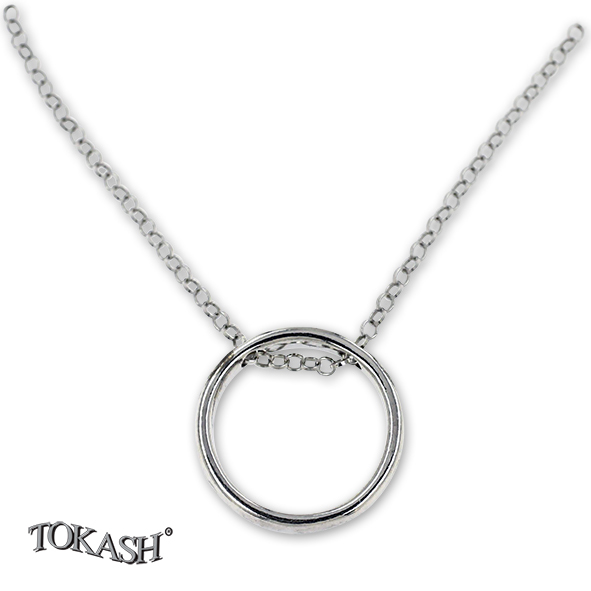 Silver necklace 701121